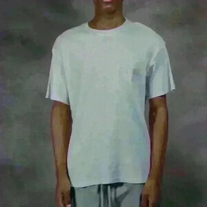 BROOKLYN  CLOTH | Men's Quarry Cotton Logo Ribbed T-Shirt